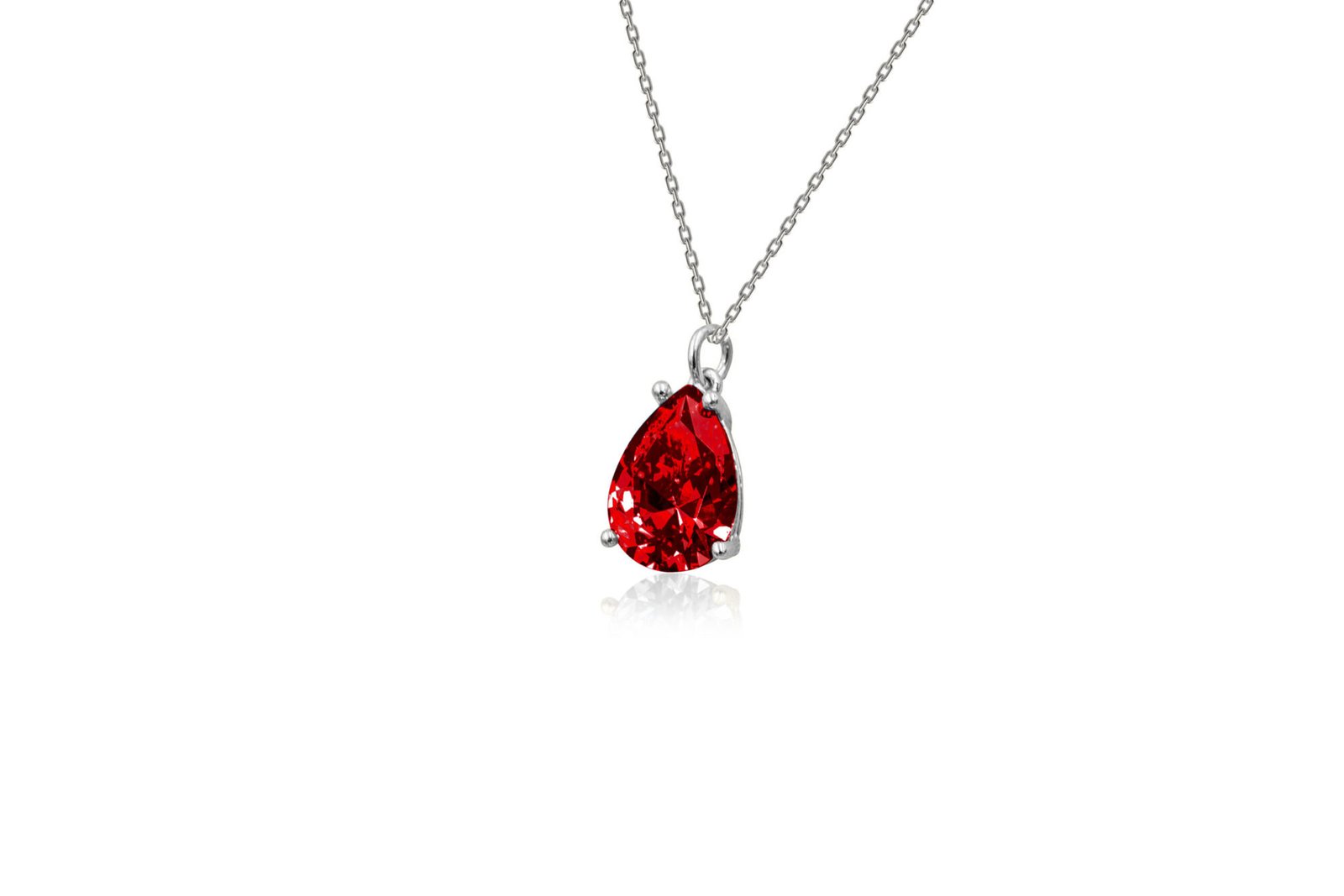 Κολιέ Ασημένιο Με Γαλάζια Πέτρα